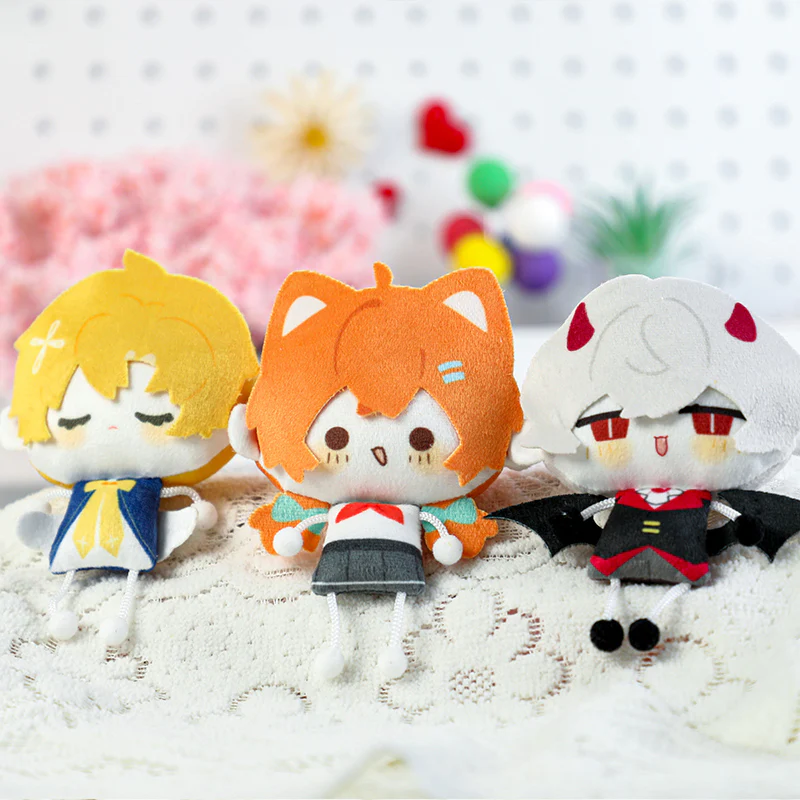 Custom 3D Hair Plush Keychains - Image 7