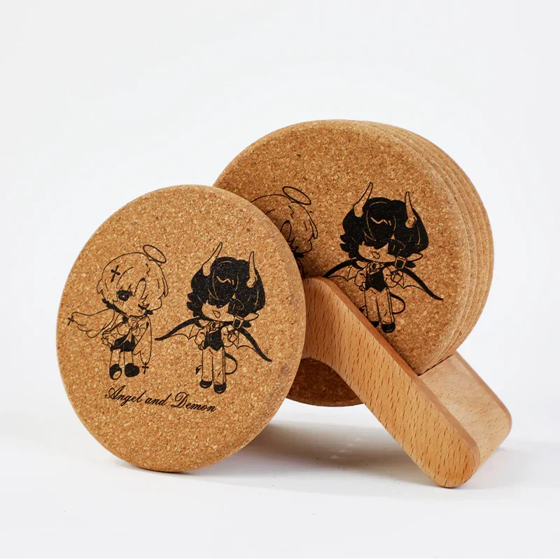 Custom Eco-Friendly Round Cork Coaster - Image 3