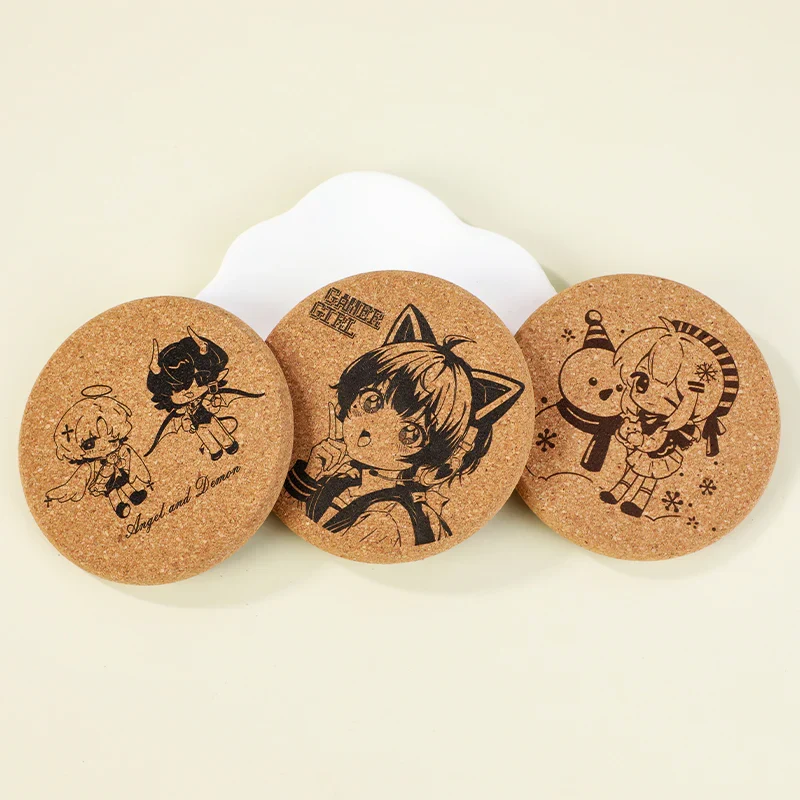 Custom Eco-Friendly Round Cork Coaster - Image 6