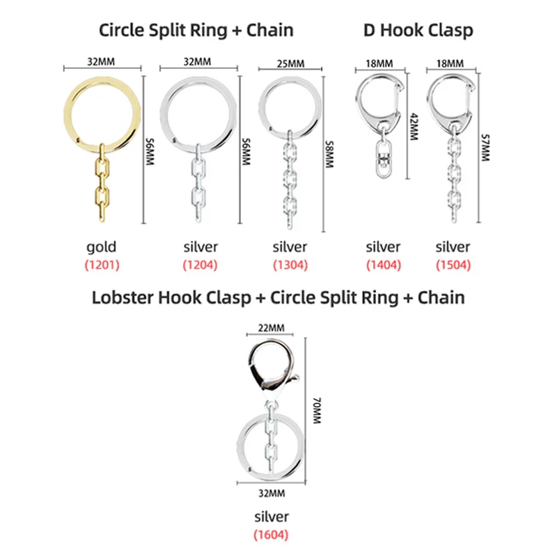 Custom Hot Stamping Epoxy Acrylic Keychains - Image 6
