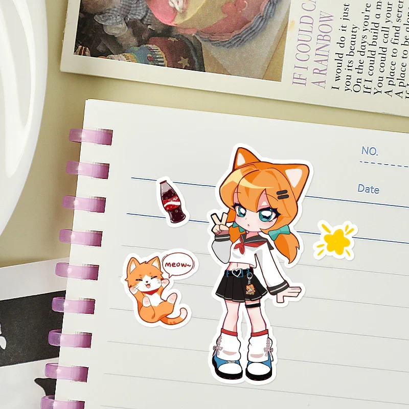 Custom Kiss Cut Stickers Sheets (ISO paper sizes) - Image 3
