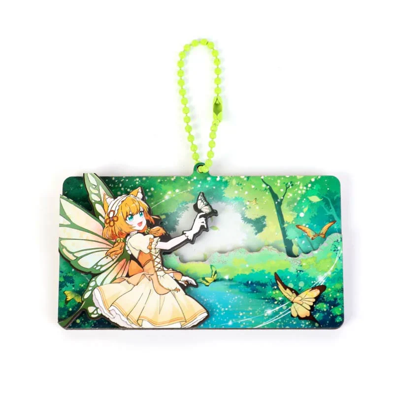 Custom Layered Wood Keychain - Image 14