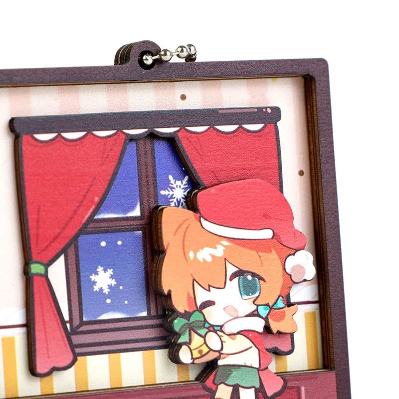 Custom Layered Wood Keychain - Image 16