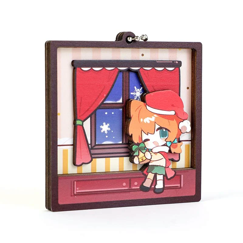 Custom Layered Wood Keychain - Image 20