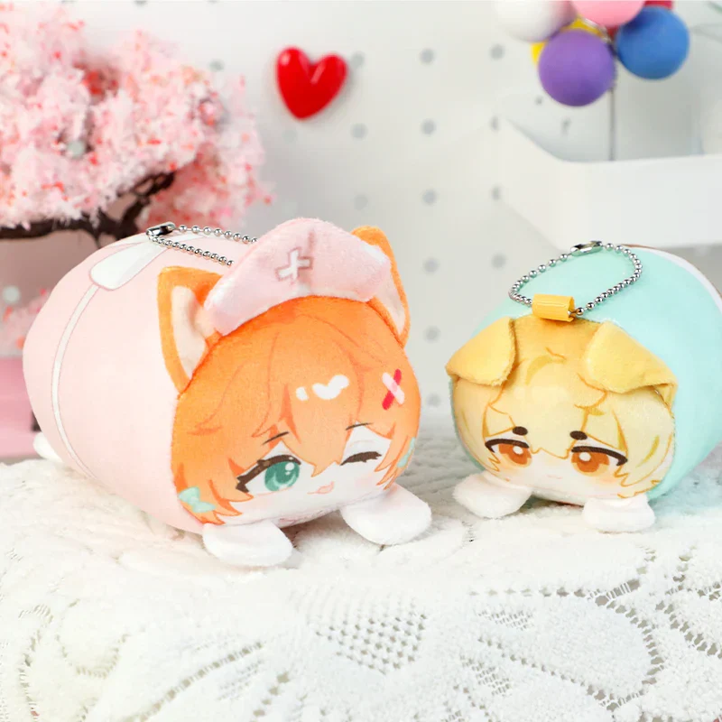 Custom Mochikororin Plush Toy Mascot Keychains - Image 3