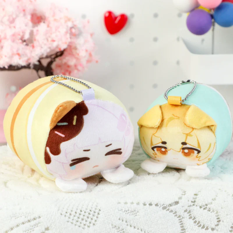 Custom Mochikororin Plush Toy Mascot Keychains - Image 5