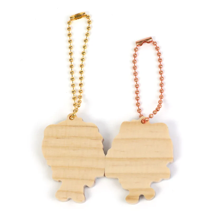 Custom Nature Wooden Magnetic Keychains - Image 8