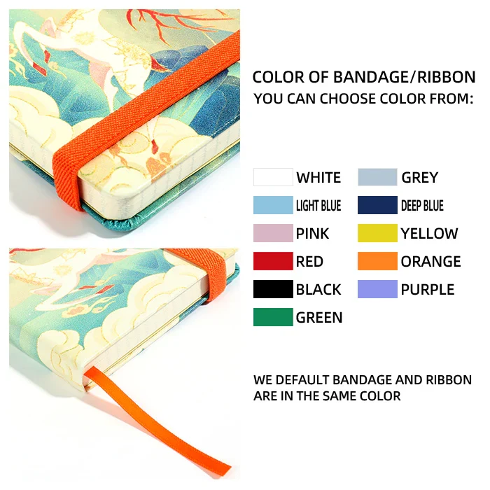 Custom Printed Leatherette Paper Notebooks - Image 6