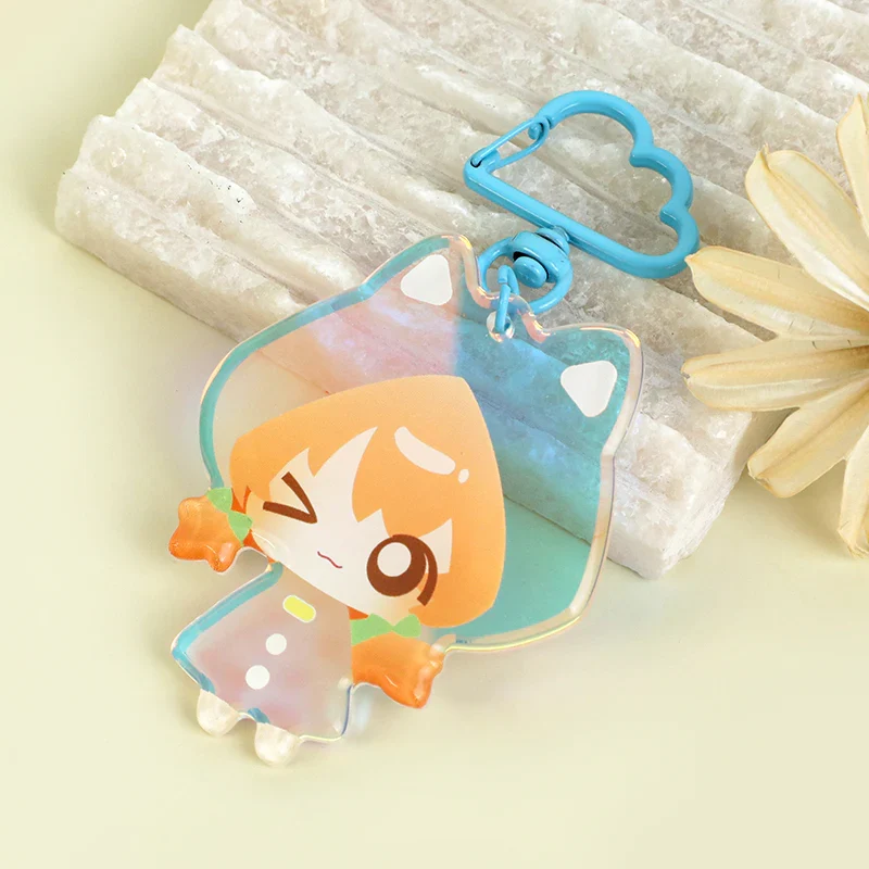 Custom Rainbow Acrylic Rounding Keychains - Image 13
