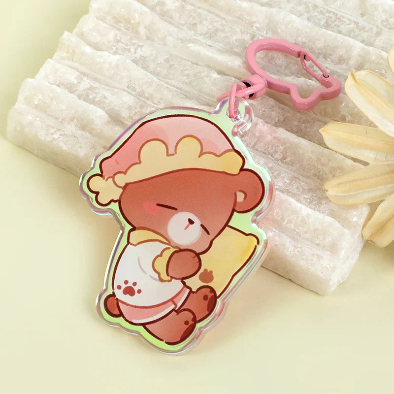 Custom Rainbow Acrylic Rounding Keychains - Image 16