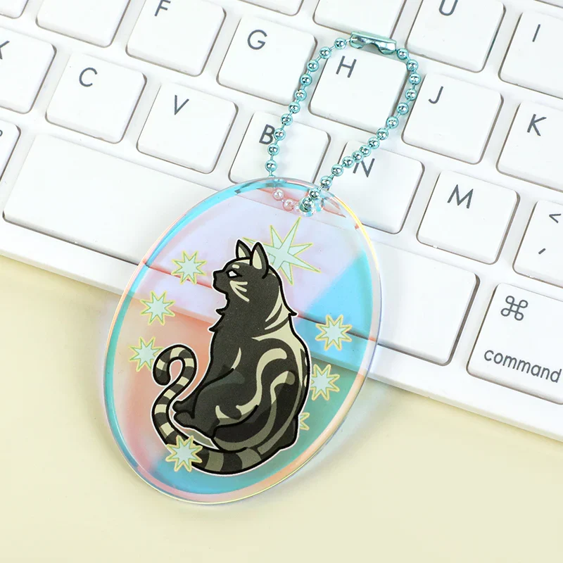 Custom Rainbow Acrylic Rounding Keychains - Image 20