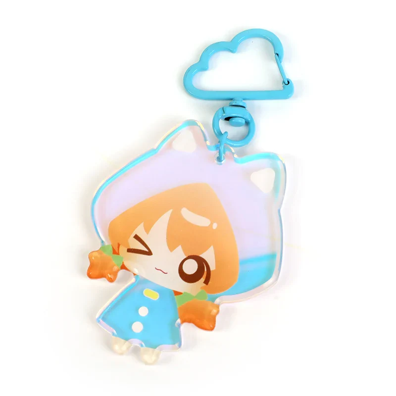 Custom Rainbow Acrylic Rounding Keychains - Image 27