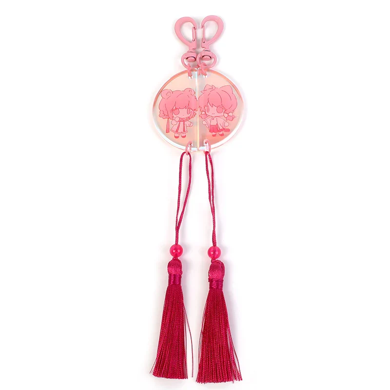 Custom Rainbow Acrylic Rounding Keychains - Image 29