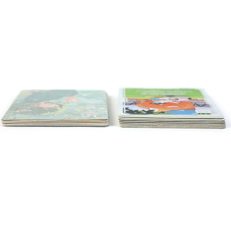 Custom Raised Foil Stamping Duplexed Cards - Image 4