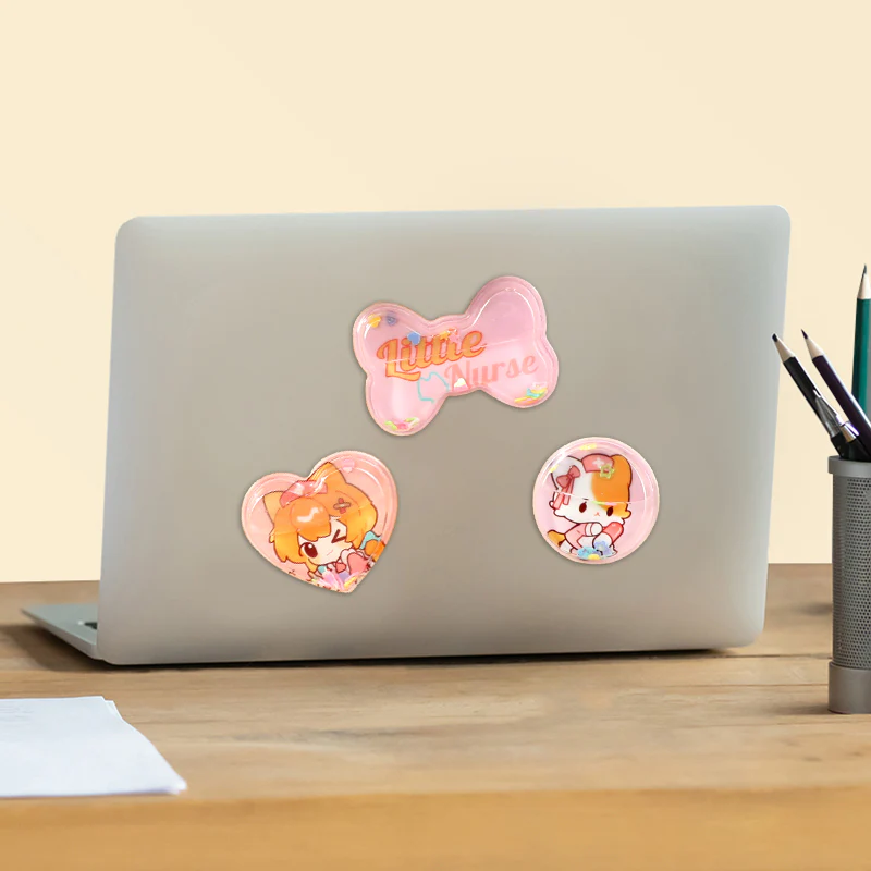 Custom Water-Filled Shaker Sticker - Image 5