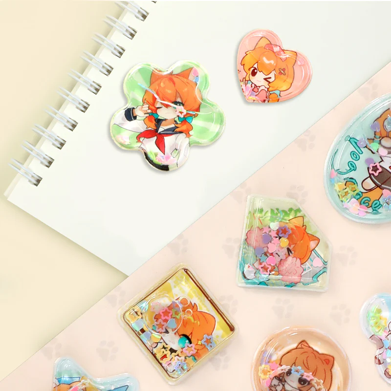 Custom Water-Filled Shaker Sticker - Image 9